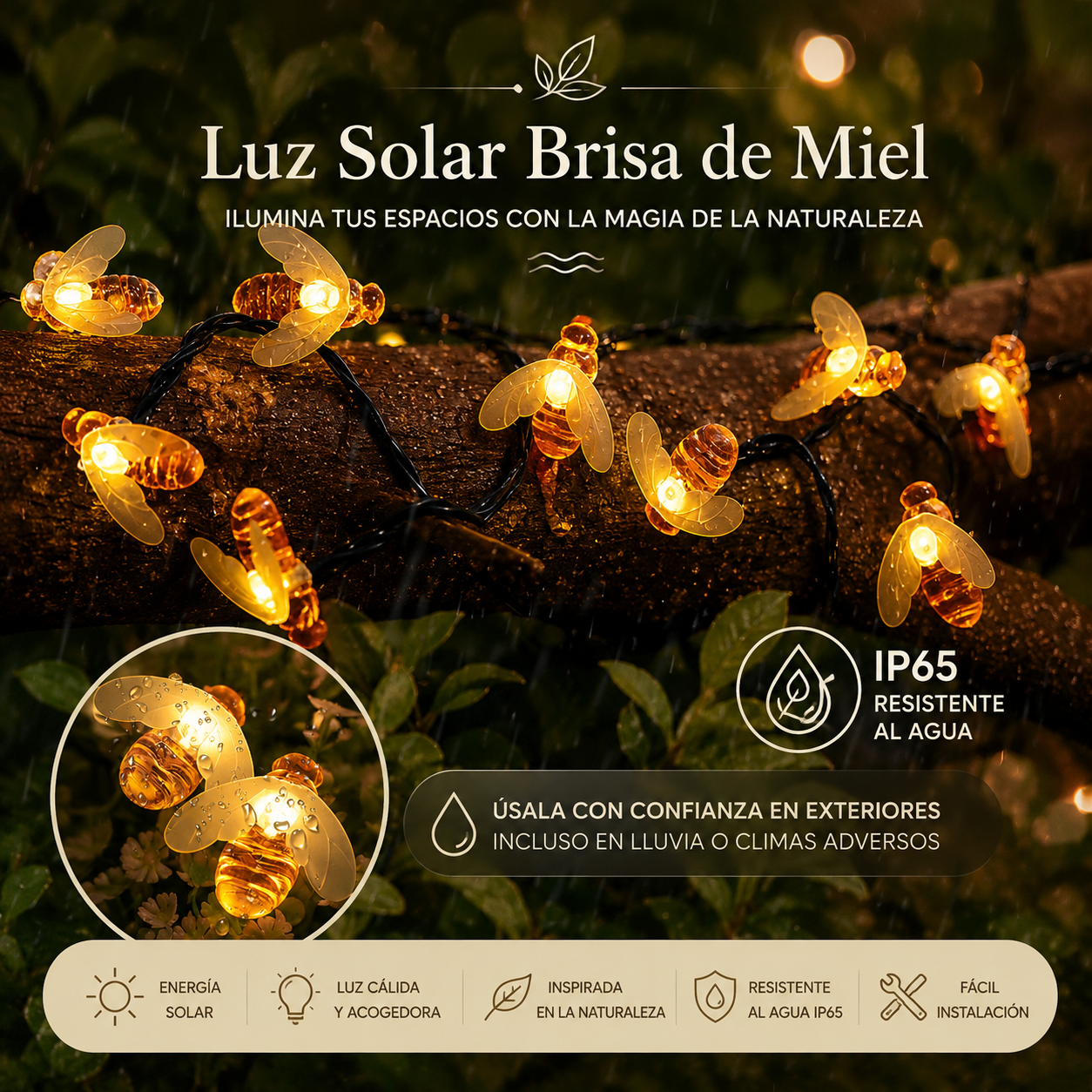 Luz Solar Brisa de Miel