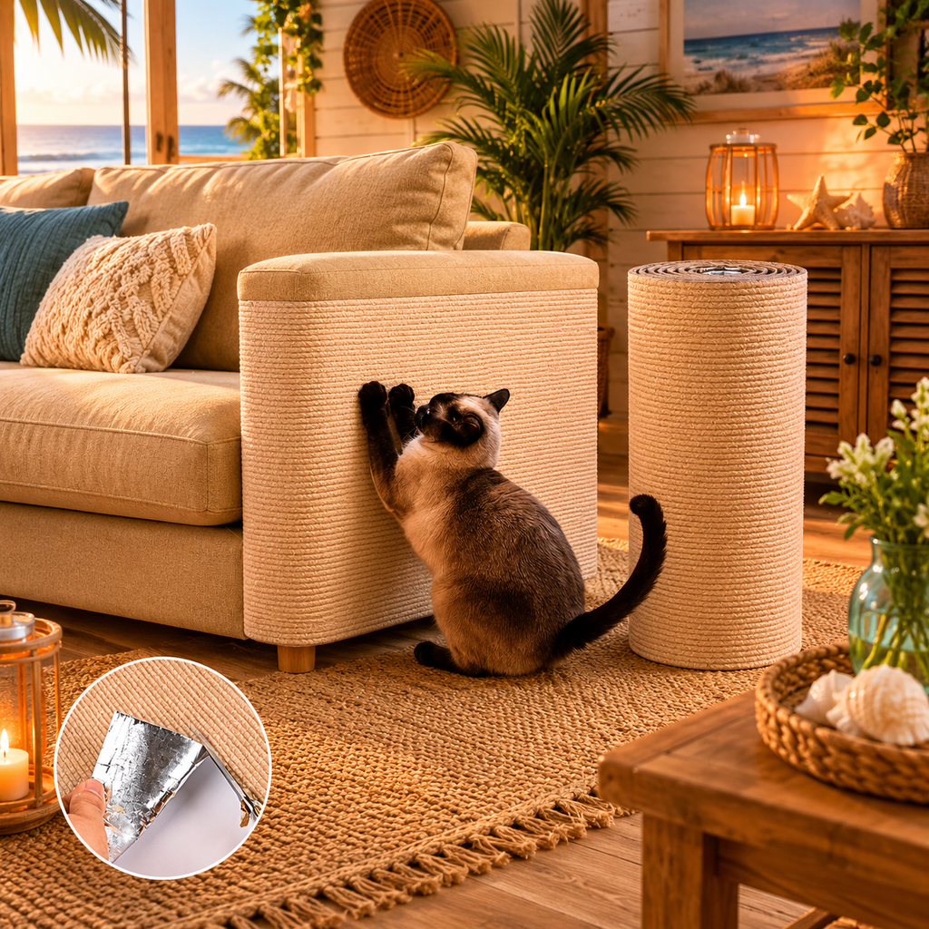 Rascador Adhesivo Premium para Gatos