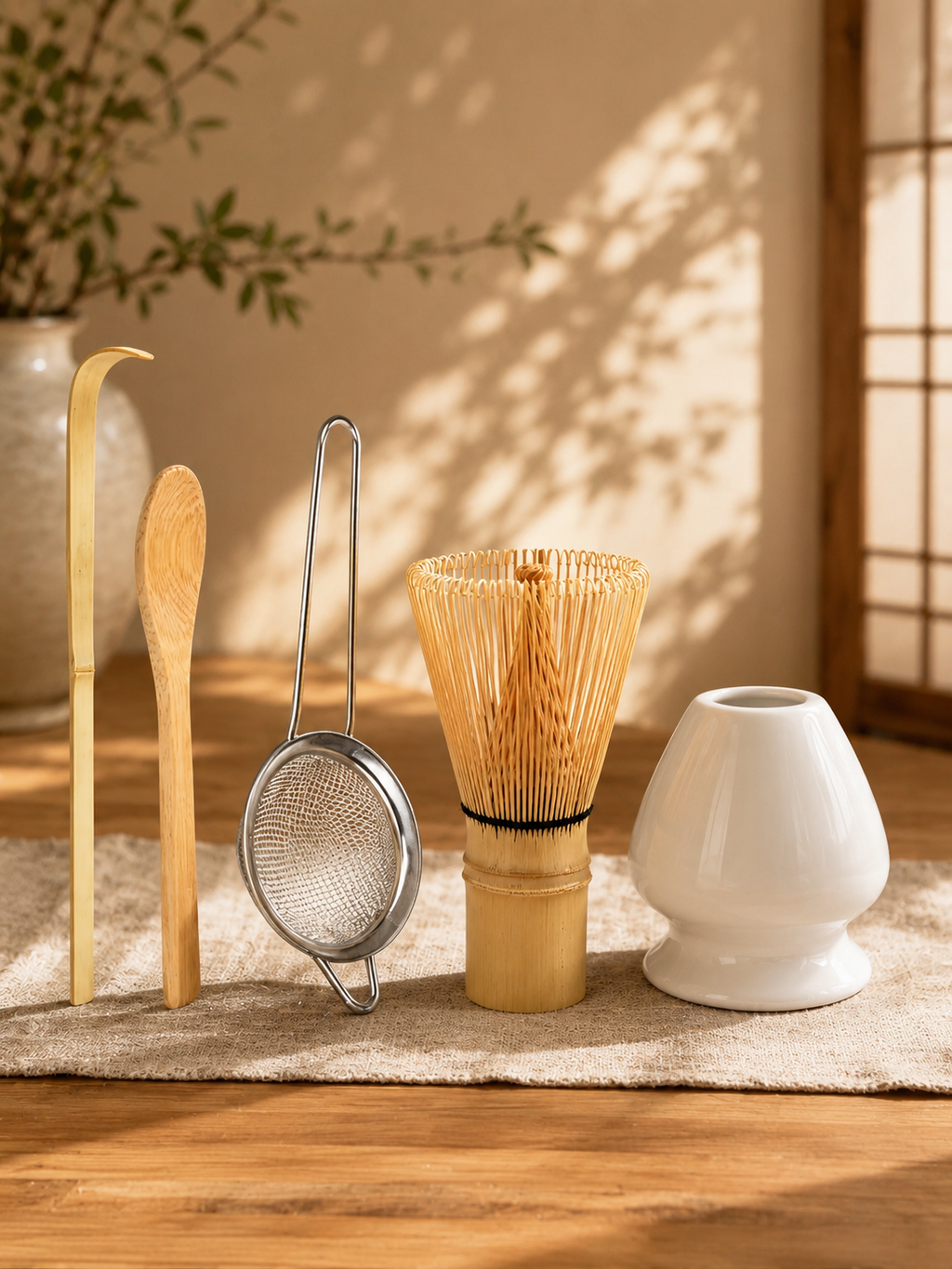 Set de Matcha Artesanal 5 Piezas – Ritual Japonés de Té
