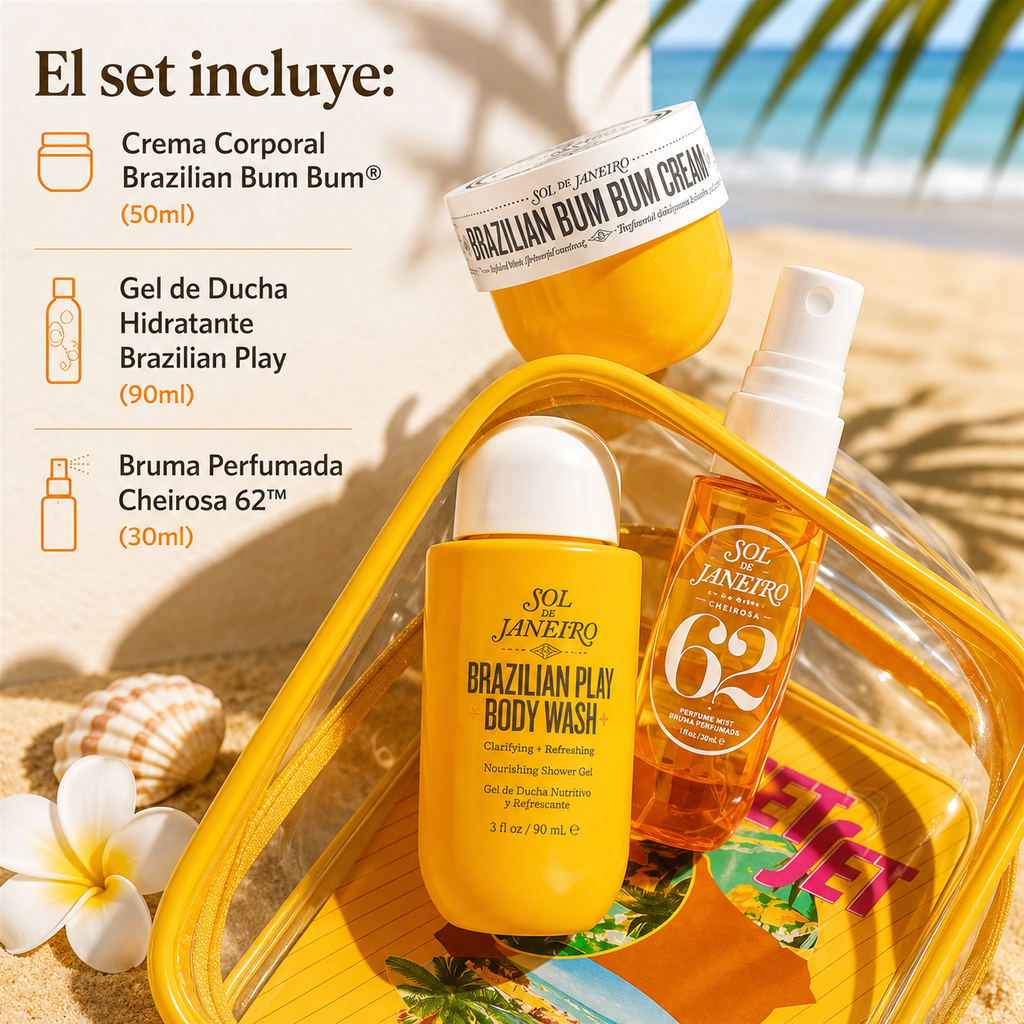 Kit Sol de Janeiro – Ritual Glow Brasileño