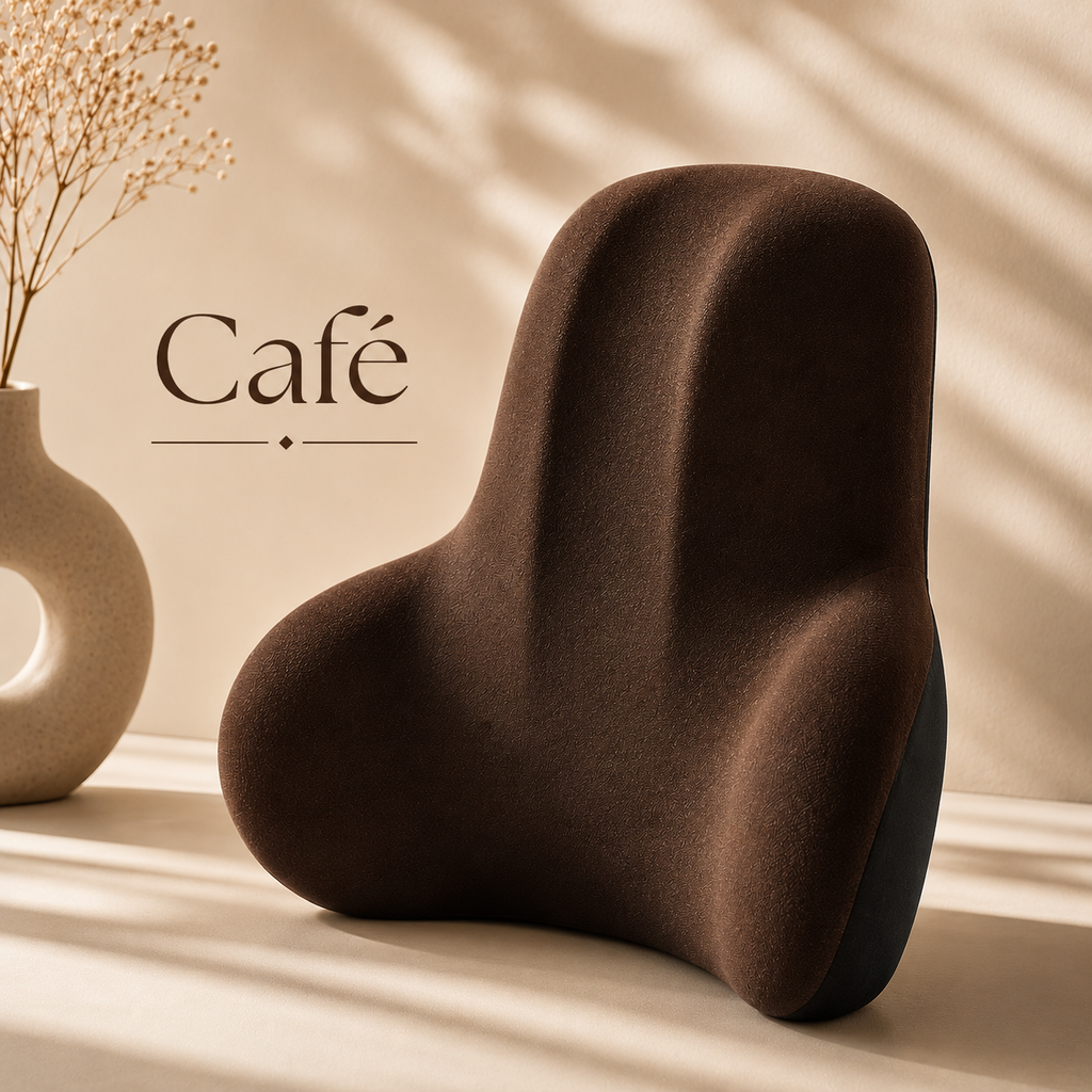 Cojín Lumbar Ergonómico Memory Foam para Confort y Bienestar Diario