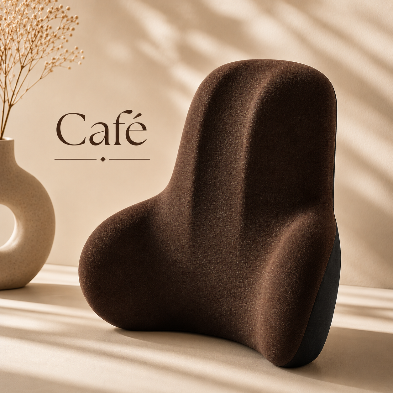 Cojín Lumbar Ergonómico Memory Foam para Confort y Bienestar Diario