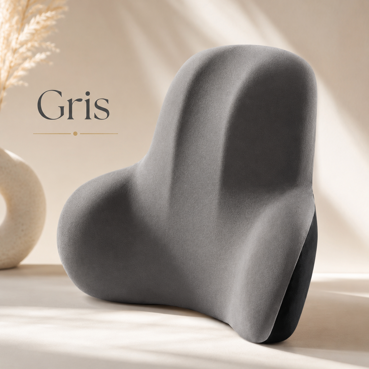 Cojín Lumbar Ergonómico Memory Foam para Confort y Bienestar Diario