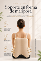 Cojín Lumbar Ergonómico Memory Foam para Confort y Bienestar Diario