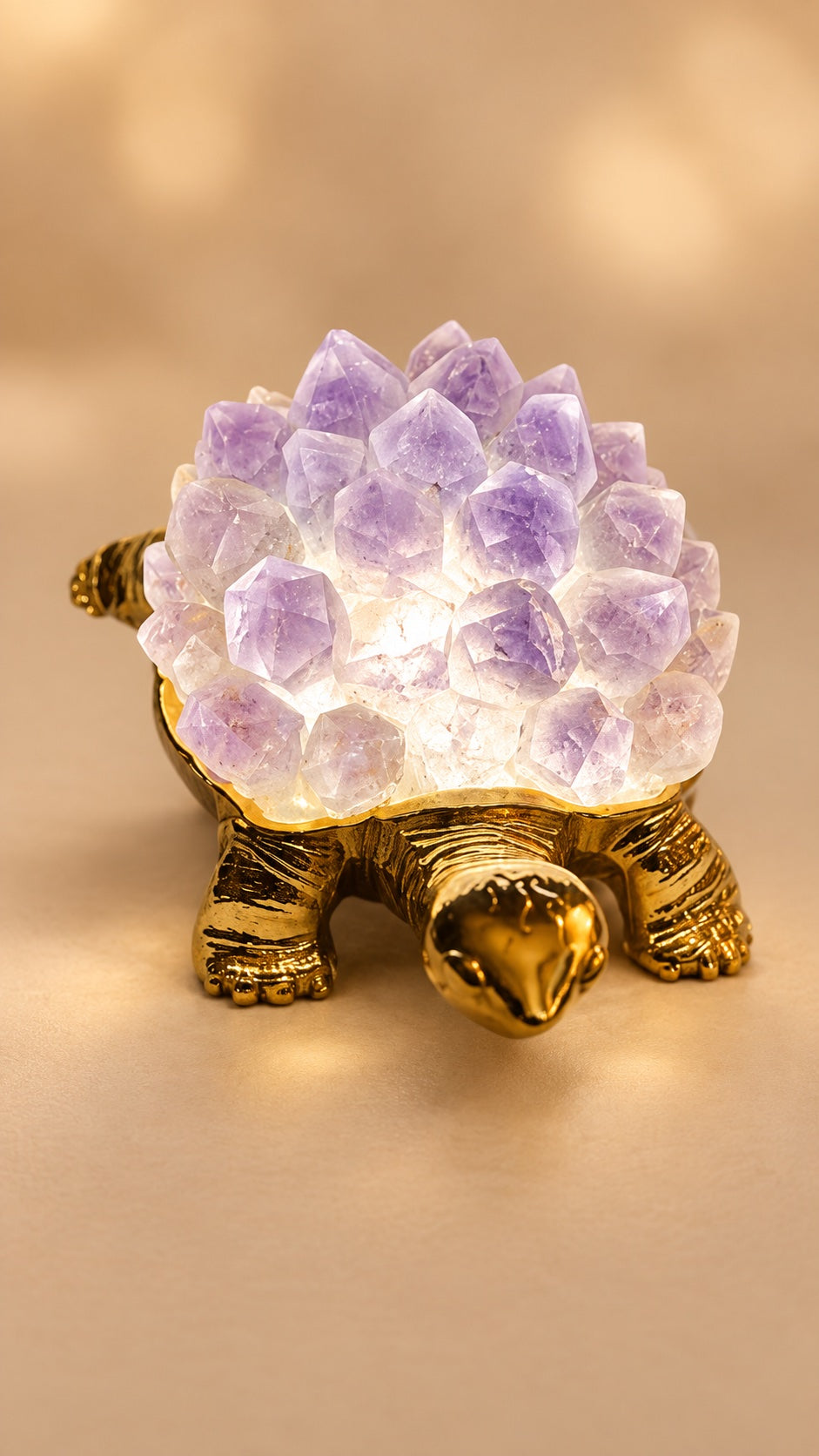 Lámpara Tortuga Amatista
