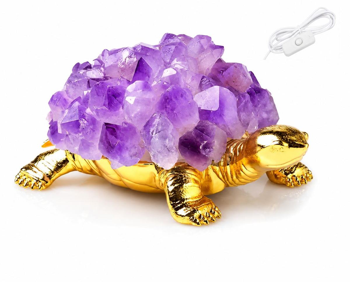 Lámpara Tortuga Mineral