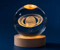 Lámpara Esfera Cristal 3D