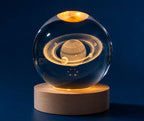 Lámpara Esfera Cristal 3D